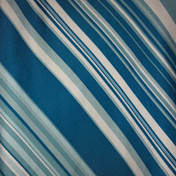 🍬ANNE KLINE🍬DIAGONAL STRIPE SILK A-LINE SKIRT🍬 - Picture 4 of 8